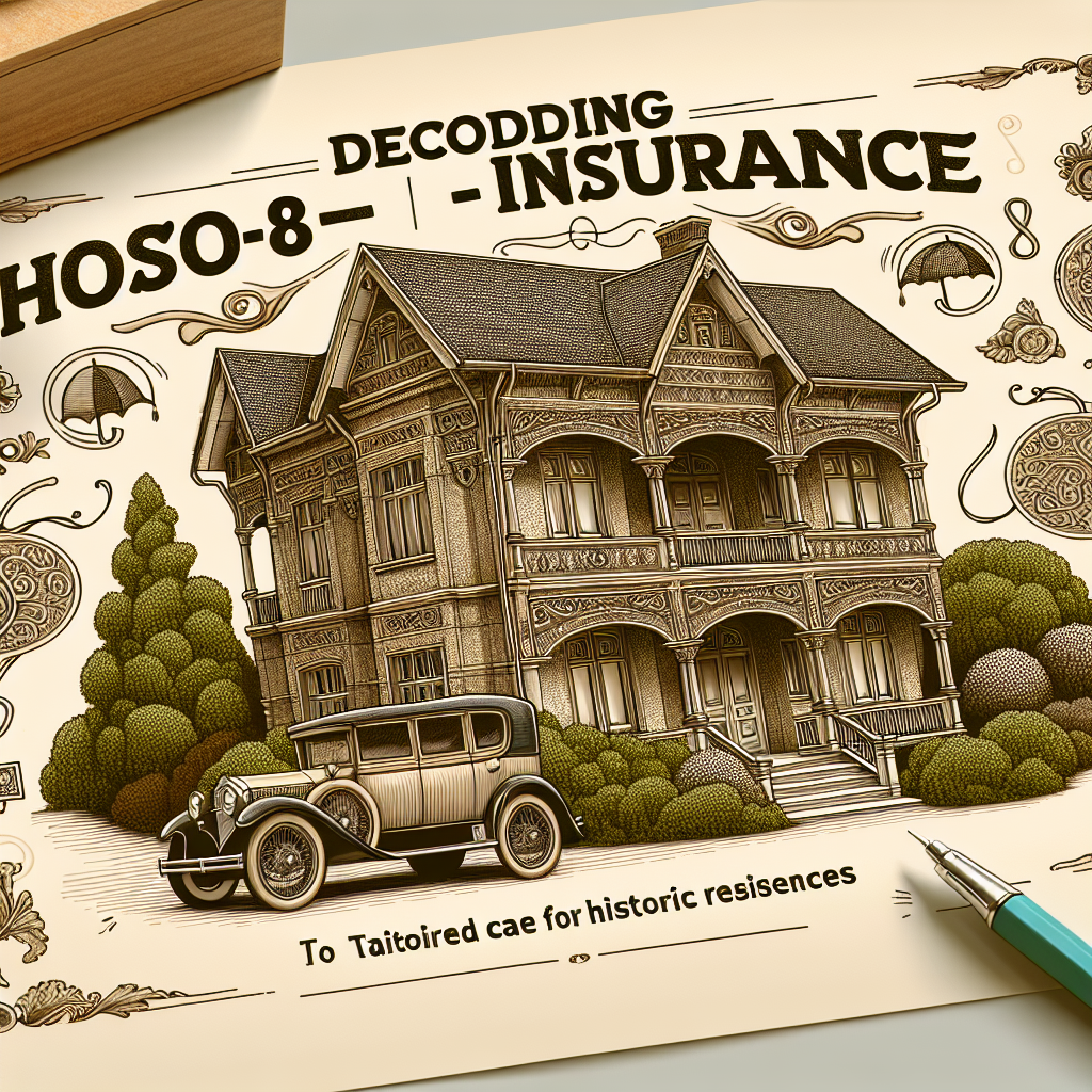 Decoding HO-8 Insurance: Tailored Protection for Historic Homes